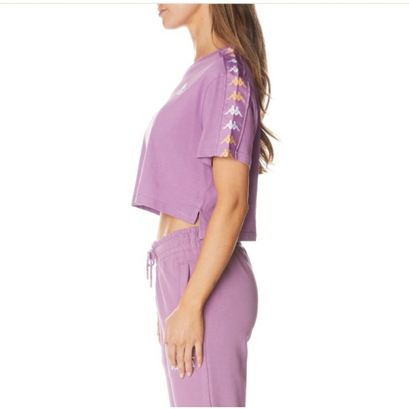 Kappa Purple Banda Solok Top Shirt - Picture 2 of 6